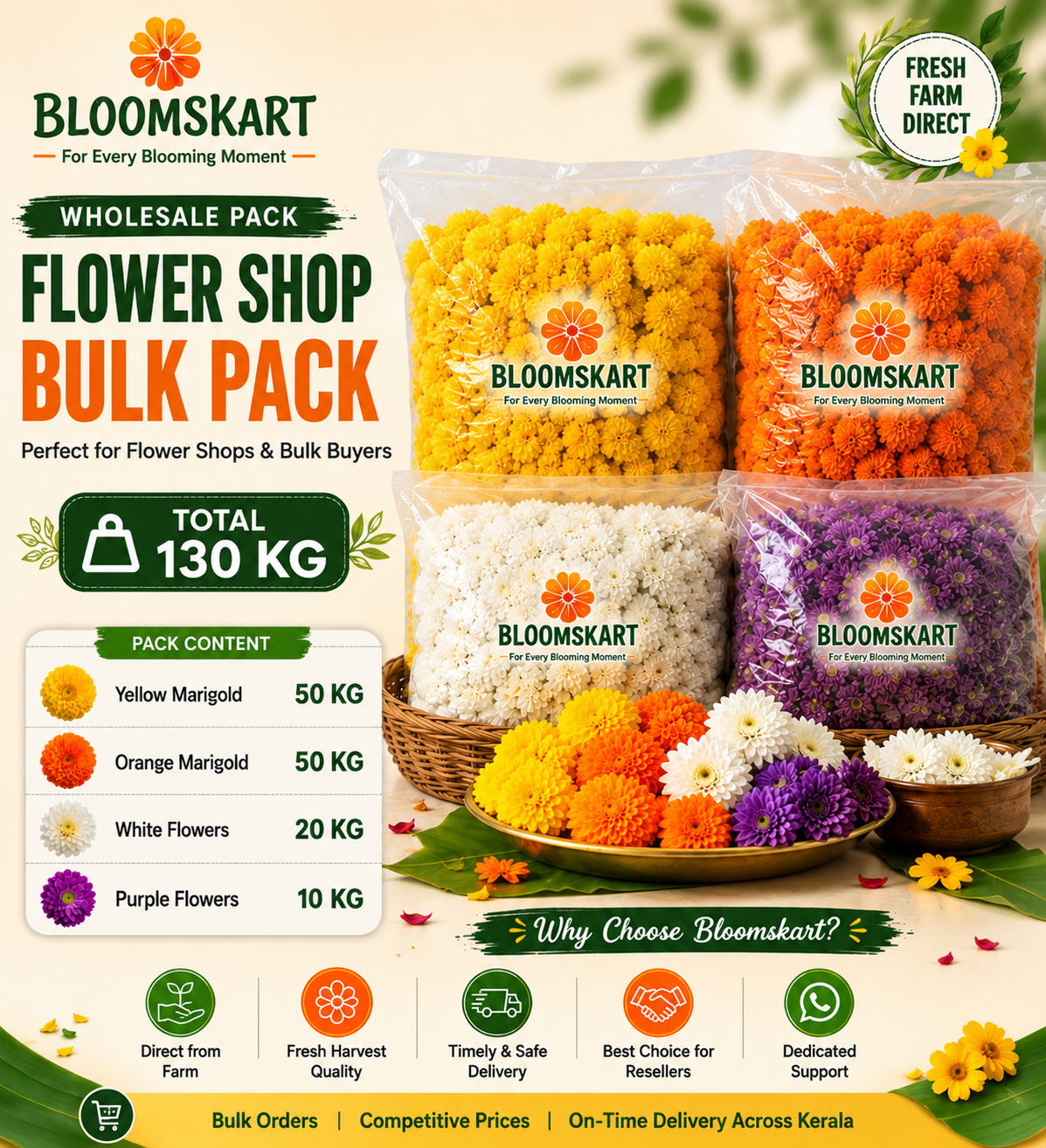 Flower Shop Bulk Pack